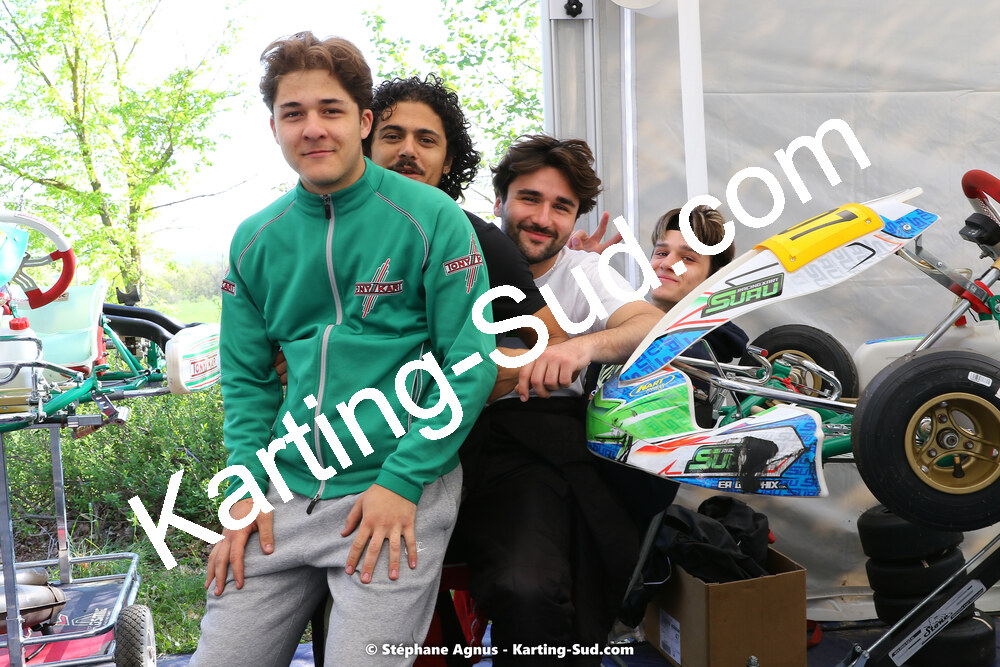 30/04 & 01/05/2022 : 4ème manche du Championnat du Sud 2022 au circuit Karting Plus de Belmont sur Rance (photos Stéphane Agnus) 2022 — karting