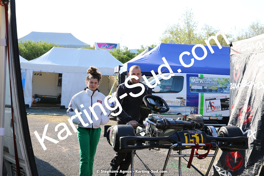 30/04 & 01/05/2022 : 4ème manche du Championnat du Sud 2022 au circuit Karting Plus de Belmont sur Rance (photos Stéphane Agnus) 2022 — karting