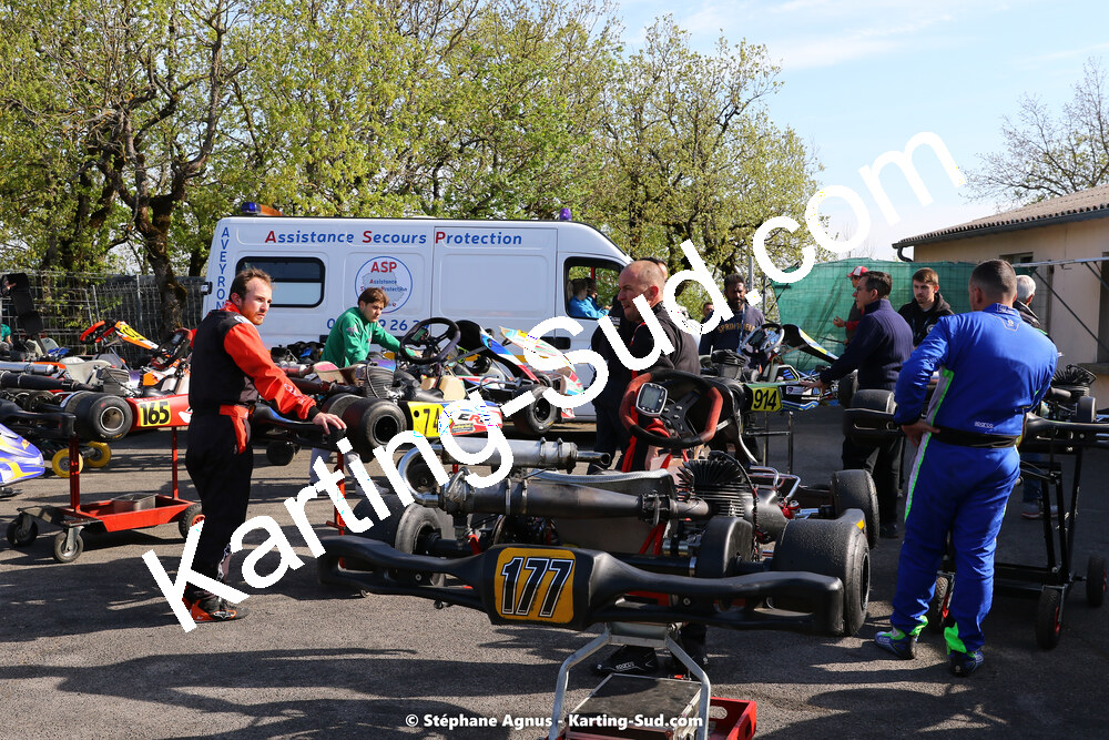 30/04 & 01/05/2022 : 4ème manche du Championnat du Sud 2022 au circuit Karting Plus de Belmont sur Rance (photos Stéphane Agnus) 2022 — karting