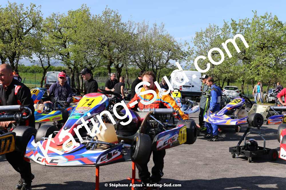 30/04 & 01/05/2022 : 4ème manche du Championnat du Sud 2022 au circuit Karting Plus de Belmont sur Rance (photos Stéphane Agnus) 2022 — karting
