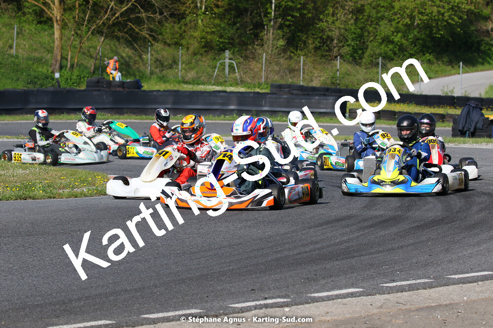 30/04 & 01/05/2022 : 4ème manche du Championnat du Sud 2022 au circuit Karting Plus de Belmont sur Rance (photos Stéphane Agnus) 2022 — karting
