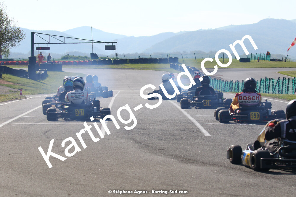 30/04 & 01/05/2022 : 4ème manche du Championnat du Sud 2022 au circuit Karting Plus de Belmont sur Rance (photos Stéphane Agnus) 2022 — karting