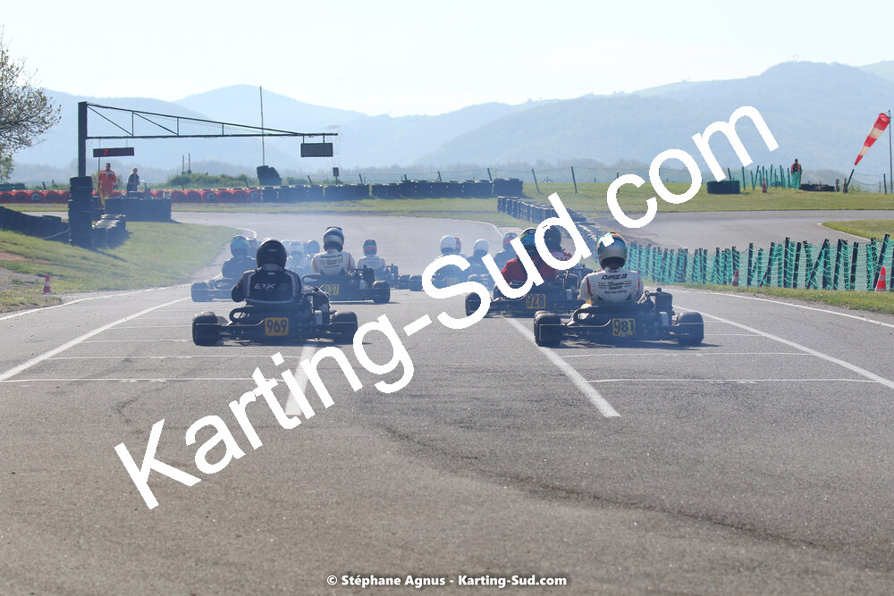 30/04 & 01/05/2022 : 4ème manche du Championnat du Sud 2022 au circuit Karting Plus de Belmont sur Rance (photos Stéphane Agnus) 2022 — karting