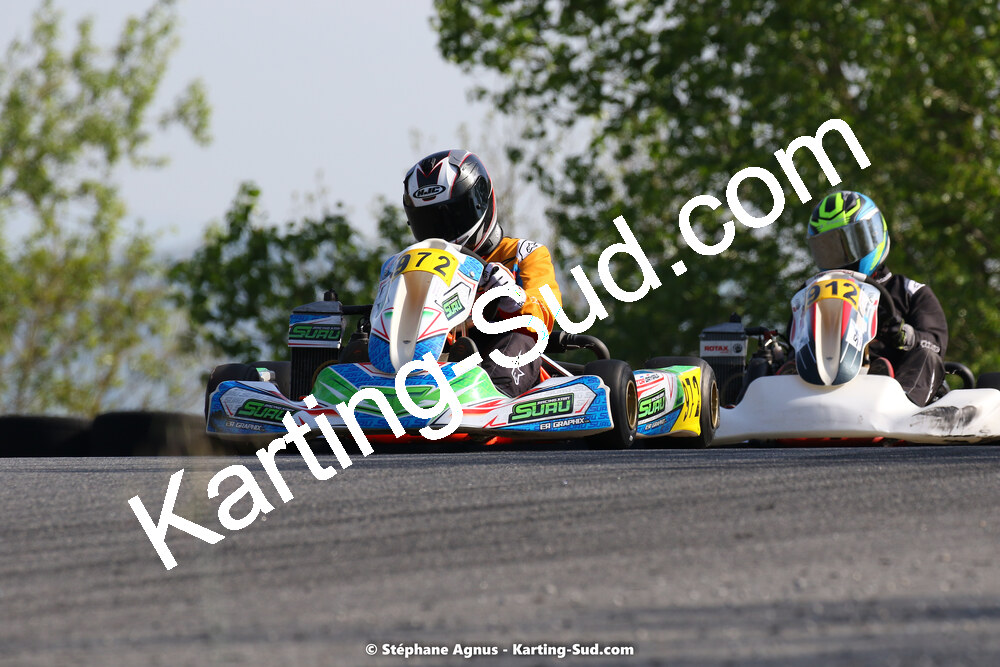 30/04 & 01/05/2022 : 4ème manche du Championnat du Sud 2022 au circuit Karting Plus de Belmont sur Rance (photos Stéphane Agnus) 2022 — karting
