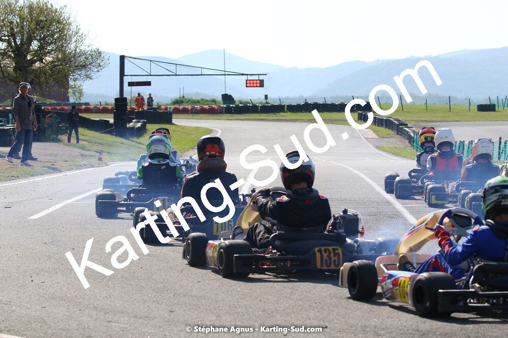 30/04 & 01/05/2022 : 4ème manche du Championnat du Sud 2022 au circuit Karting Plus de Belmont sur Rance (photos Stéphane Agnus) 2022 — karting