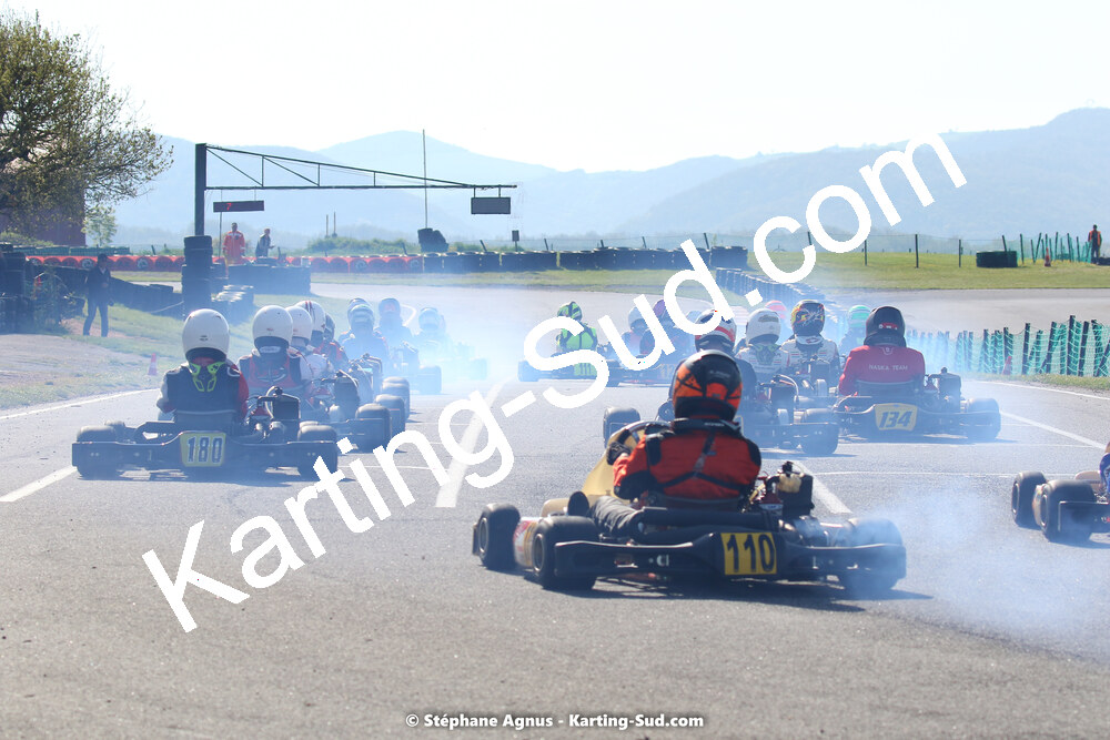30/04 & 01/05/2022 : 4ème manche du Championnat du Sud 2022 au circuit Karting Plus de Belmont sur Rance (photos Stéphane Agnus) 2022 — karting