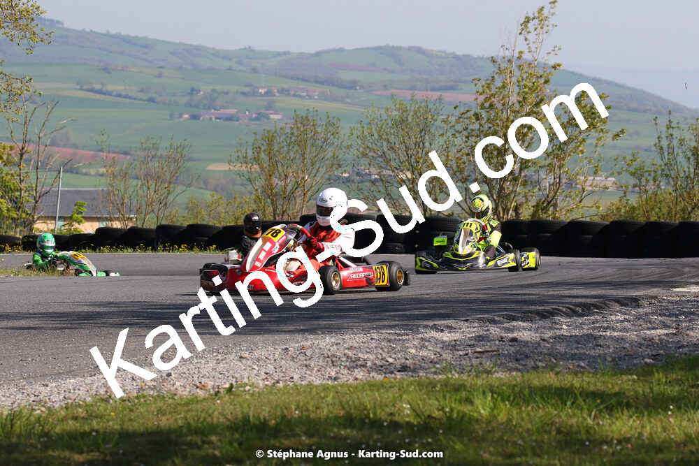 30/04 & 01/05/2022 : 4ème manche du Championnat du Sud 2022 au circuit Karting Plus de Belmont sur Rance (photos Stéphane Agnus) 2022 — karting
