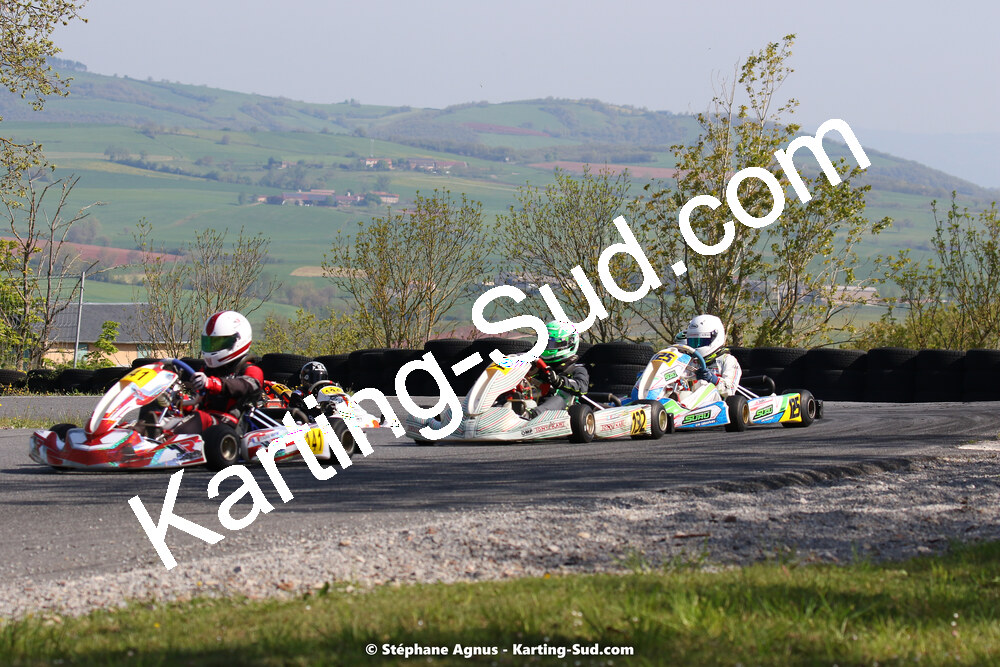 30/04 & 01/05/2022 : 4ème manche du Championnat du Sud 2022 au circuit Karting Plus de Belmont sur Rance (photos Stéphane Agnus) 2022 — karting