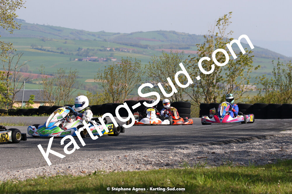 30/04 & 01/05/2022 : 4ème manche du Championnat du Sud 2022 au circuit Karting Plus de Belmont sur Rance (photos Stéphane Agnus) 2022 — karting