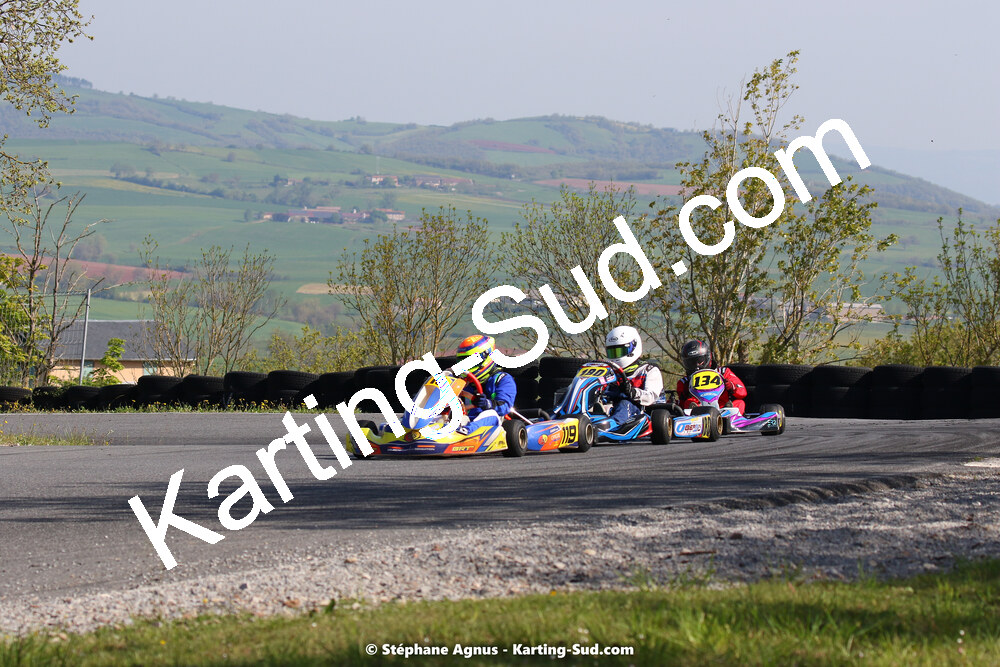 30/04 & 01/05/2022 : 4ème manche du Championnat du Sud 2022 au circuit Karting Plus de Belmont sur Rance (photos Stéphane Agnus) 2022 — karting