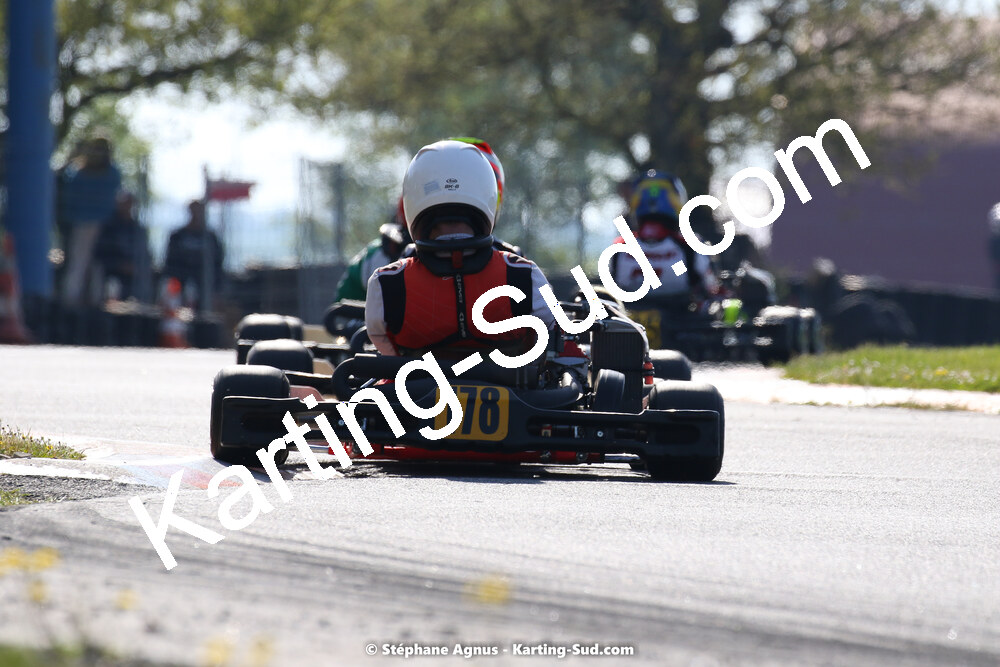 30/04 & 01/05/2022 : 4ème manche du Championnat du Sud 2022 au circuit Karting Plus de Belmont sur Rance (photos Stéphane Agnus) 2022 — karting
