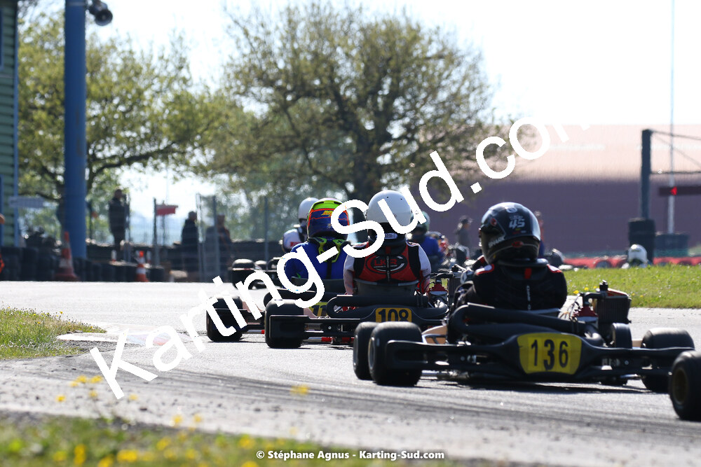 30/04 & 01/05/2022 : 4ème manche du Championnat du Sud 2022 au circuit Karting Plus de Belmont sur Rance (photos Stéphane Agnus) 2022 — karting