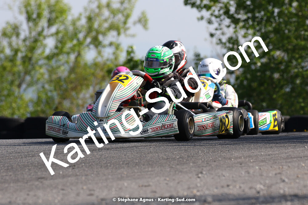 30/04 & 01/05/2022 : 4ème manche du Championnat du Sud 2022 au circuit Karting Plus de Belmont sur Rance (photos Stéphane Agnus) 2022 — karting