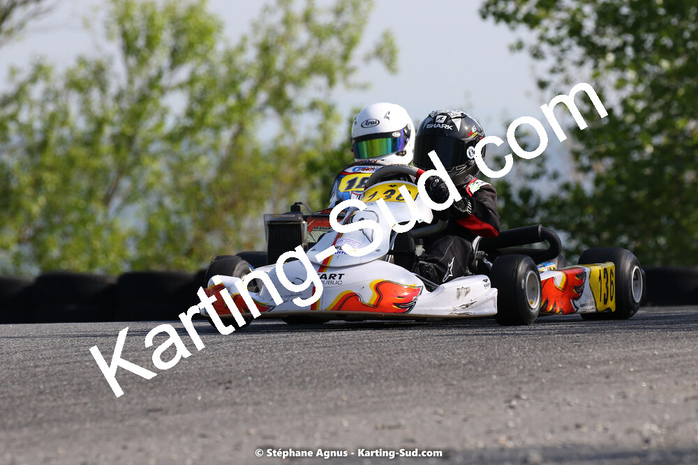 30/04 & 01/05/2022 : 4ème manche du Championnat du Sud 2022 au circuit Karting Plus de Belmont sur Rance (photos Stéphane Agnus) 2022 — karting