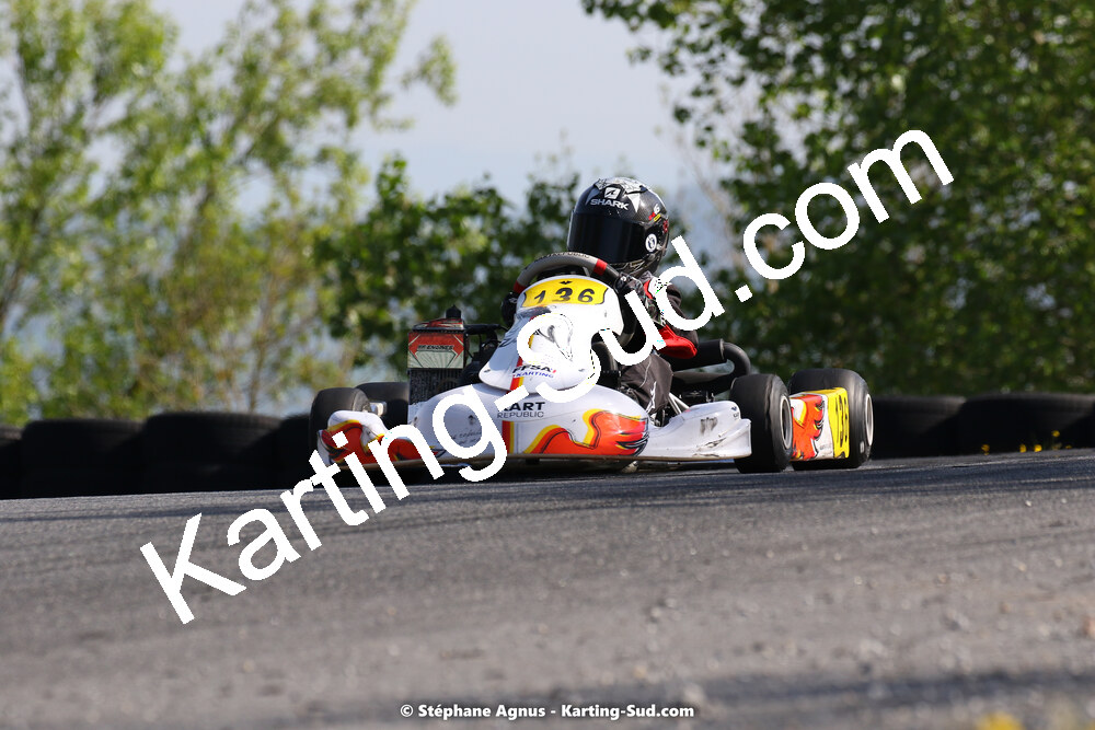30/04 & 01/05/2022 : 4ème manche du Championnat du Sud 2022 au circuit Karting Plus de Belmont sur Rance (photos Stéphane Agnus) 2022 — karting