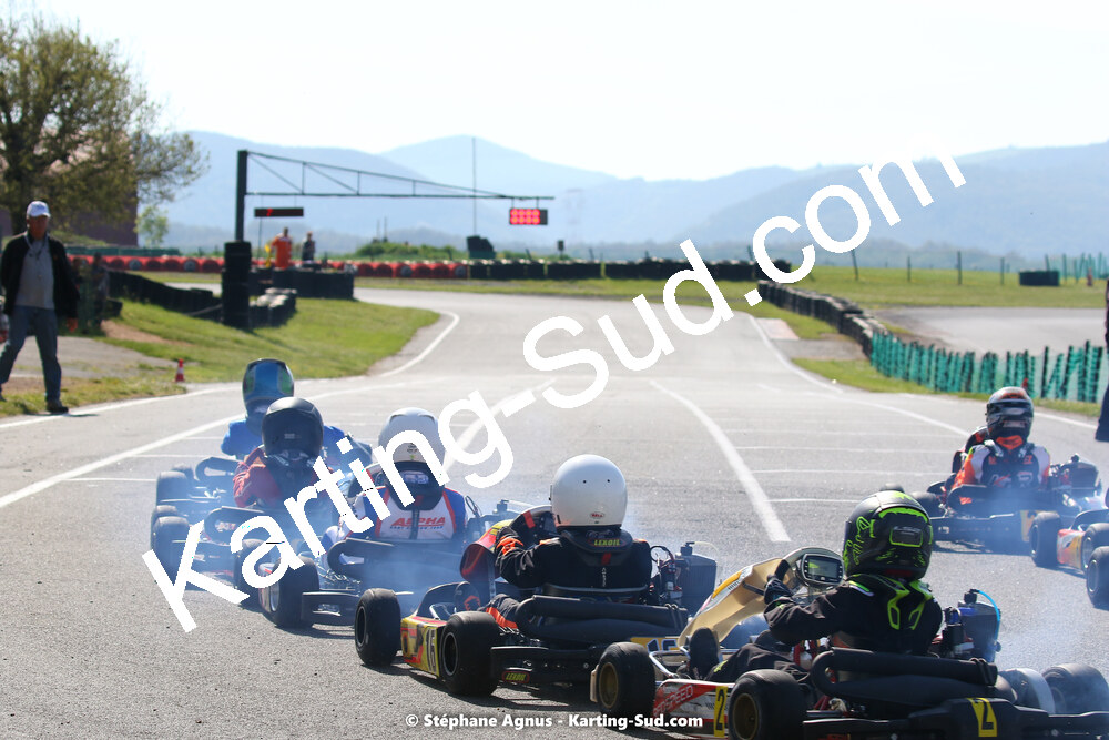 30/04 & 01/05/2022 : 4ème manche du Championnat du Sud 2022 au circuit Karting Plus de Belmont sur Rance (photos Stéphane Agnus) 2022 — karting