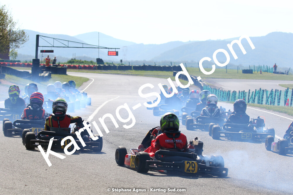 30/04 & 01/05/2022 : 4ème manche du Championnat du Sud 2022 au circuit Karting Plus de Belmont sur Rance (photos Stéphane Agnus) 2022 — karting