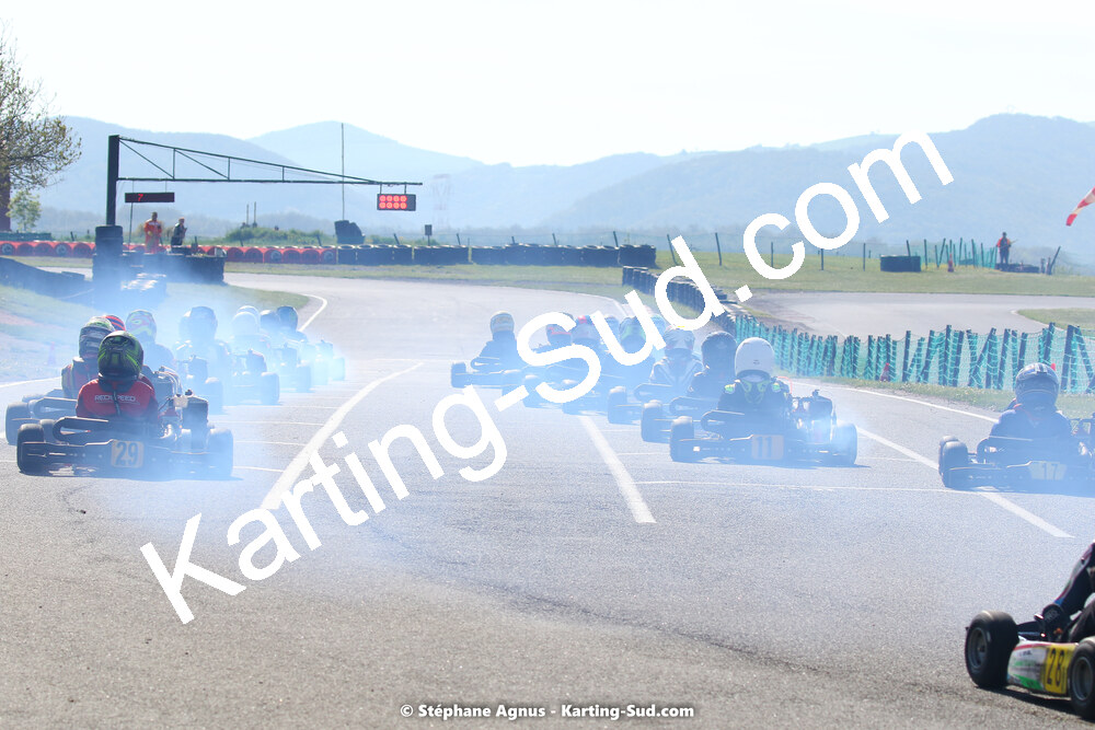 30/04 & 01/05/2022 : 4ème manche du Championnat du Sud 2022 au circuit Karting Plus de Belmont sur Rance (photos Stéphane Agnus) 2022 — karting