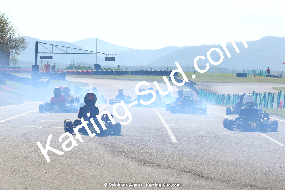 30/04 & 01/05/2022 : 4ème manche du Championnat du Sud 2022 au circuit Karting Plus de Belmont sur Rance (photos Stéphane Agnus) 2022 — karting