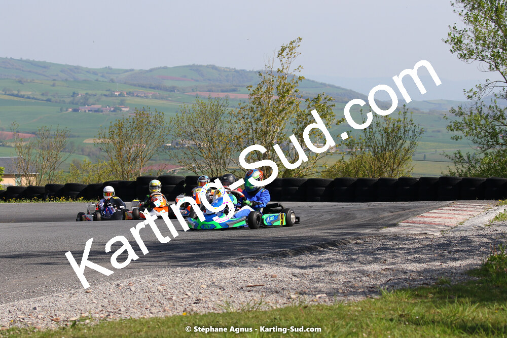 30/04 & 01/05/2022 : 4ème manche du Championnat du Sud 2022 au circuit Karting Plus de Belmont sur Rance (photos Stéphane Agnus) 2022 — karting
