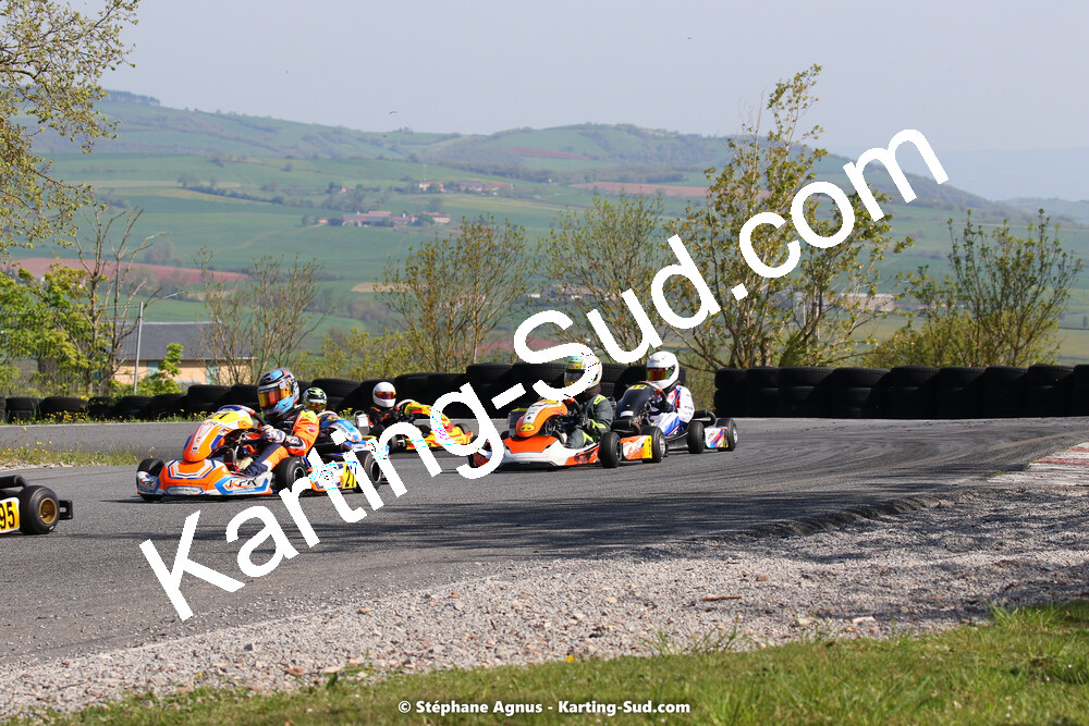 30/04 & 01/05/2022 : 4ème manche du Championnat du Sud 2022 au circuit Karting Plus de Belmont sur Rance (photos Stéphane Agnus) 2022 — karting
