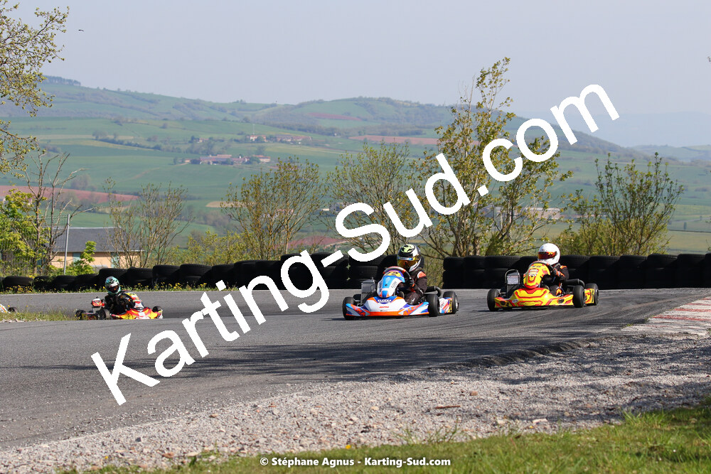30/04 & 01/05/2022 : 4ème manche du Championnat du Sud 2022 au circuit Karting Plus de Belmont sur Rance (photos Stéphane Agnus) 2022 — karting