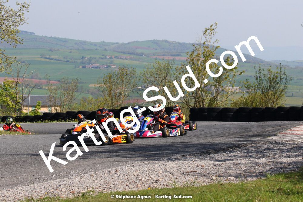 30/04 & 01/05/2022 : 4ème manche du Championnat du Sud 2022 au circuit Karting Plus de Belmont sur Rance (photos Stéphane Agnus) 2022 — karting