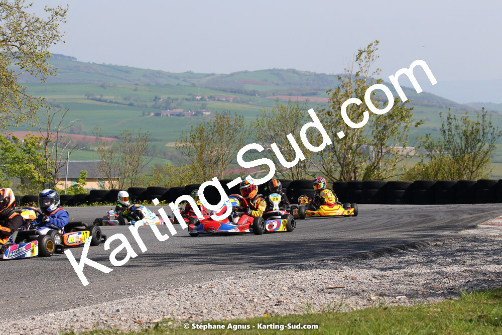 30/04 & 01/05/2022 : 4ème manche du Championnat du Sud 2022 au circuit Karting Plus de Belmont sur Rance (photos Stéphane Agnus) 2022 — karting