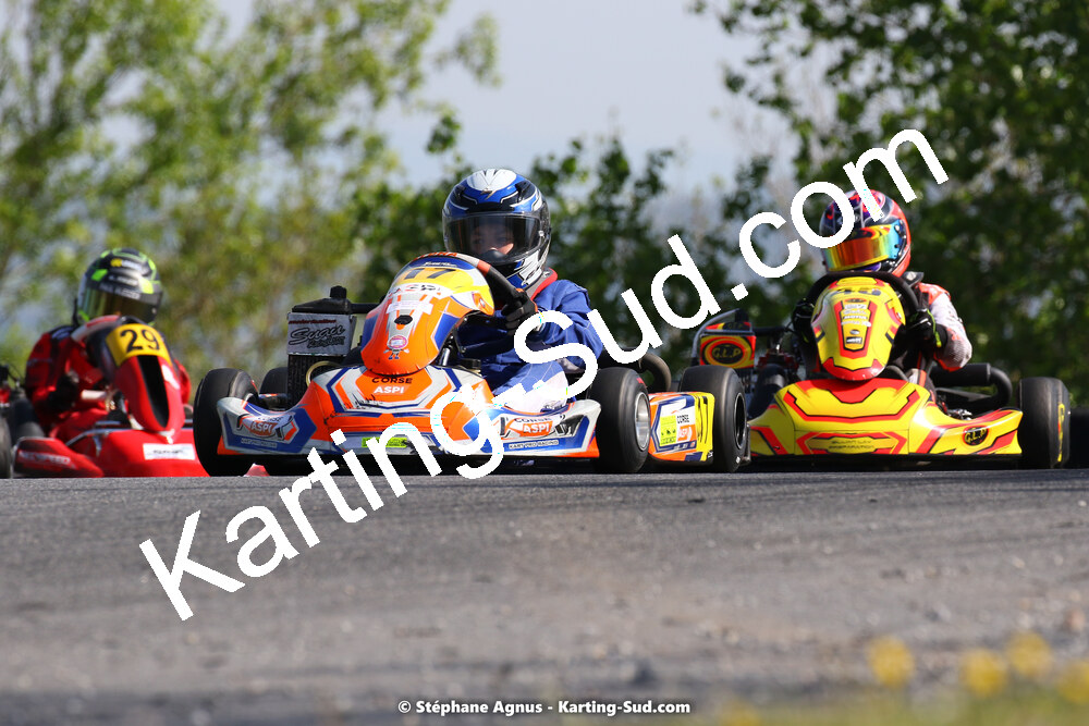 30/04 & 01/05/2022 : 4ème manche du Championnat du Sud 2022 au circuit Karting Plus de Belmont sur Rance (photos Stéphane Agnus) 2022 — karting