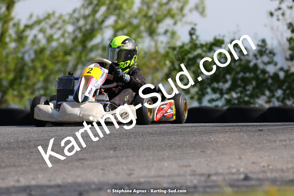 30/04 & 01/05/2022 : 4ème manche du Championnat du Sud 2022 au circuit Karting Plus de Belmont sur Rance (photos Stéphane Agnus) 2022 — karting