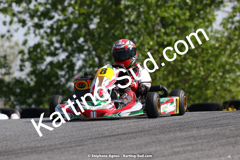 Ethan CHAIX — 30/04 & 01/05/2022 : 4ème manche du Championnat du Sud 2022 au circuit Karting Plus de Belmont sur Rance (photos Stéphane Agnus) 2022 — karting