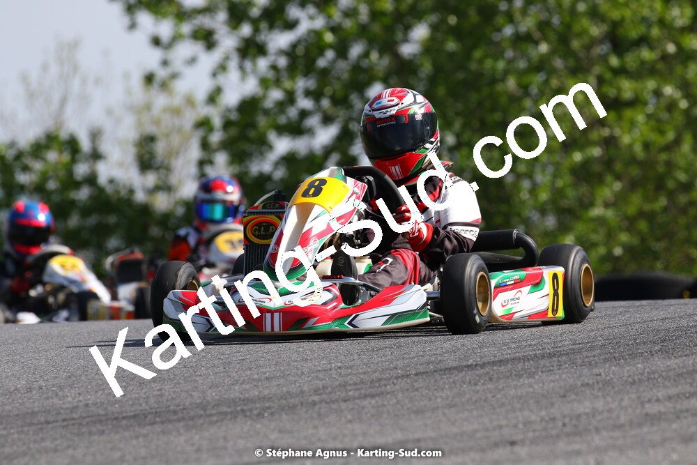 Ethan CHAIX — 30/04 & 01/05/2022 : 4ème manche du Championnat du Sud 2022 au circuit Karting Plus de Belmont sur Rance (photos Stéphane Agnus) 2022 — karting