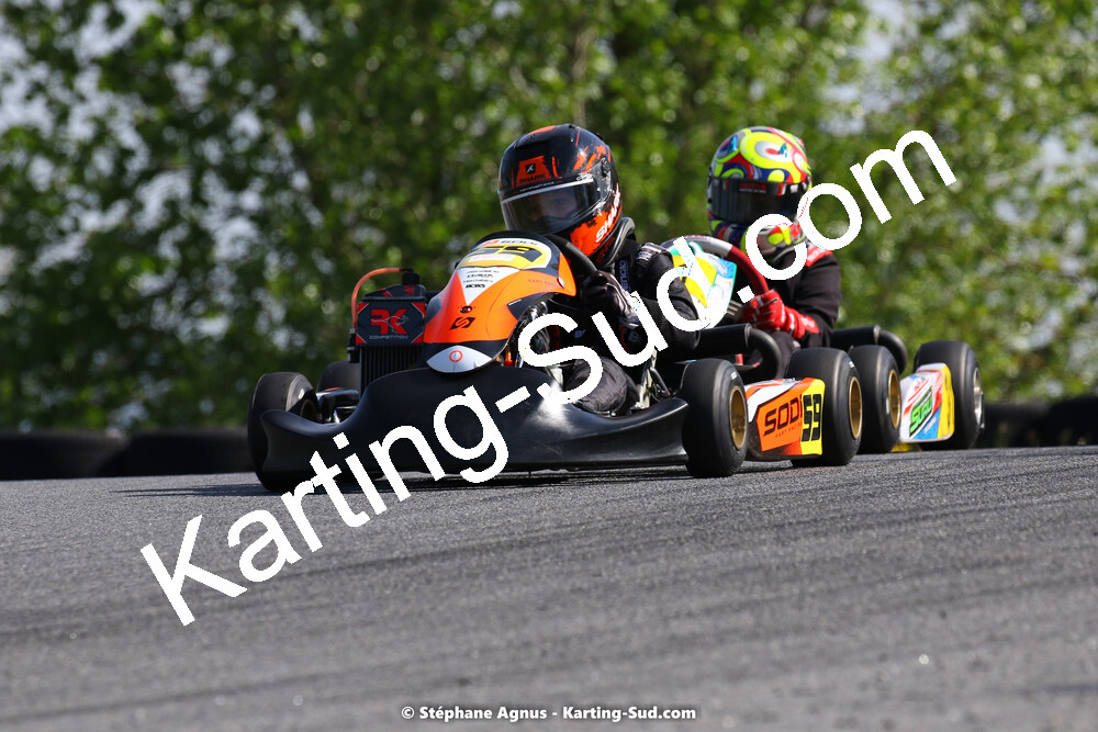30/04 & 01/05/2022 : 4ème manche du Championnat du Sud 2022 au circuit Karting Plus de Belmont sur Rance (photos Stéphane Agnus) 2022 — karting