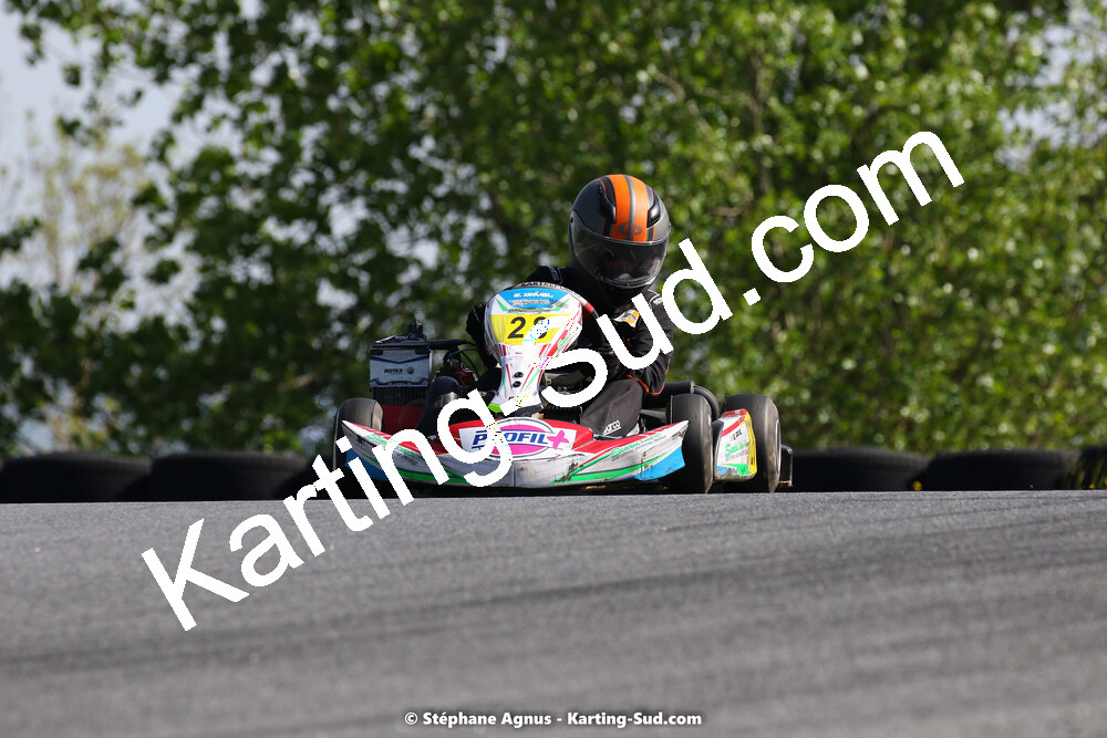 30/04 & 01/05/2022 : 4ème manche du Championnat du Sud 2022 au circuit Karting Plus de Belmont sur Rance (photos Stéphane Agnus) 2022 — karting