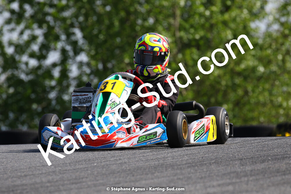 Andy DIAZ — 30/04 & 01/05/2022 : 4ème manche du Championnat du Sud 2022 au circuit Karting Plus de Belmont sur Rance (photos Stéphane Agnus) 2022 — karting