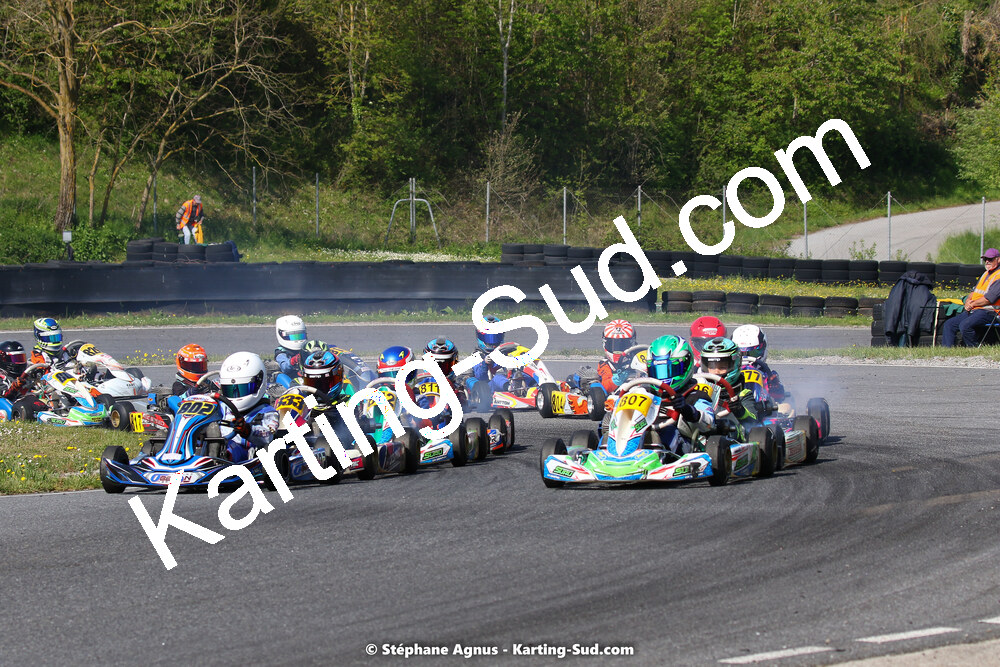 30/04 & 01/05/2022 : 4ème manche du Championnat du Sud 2022 au circuit Karting Plus de Belmont sur Rance (photos Stéphane Agnus) 2022 — karting