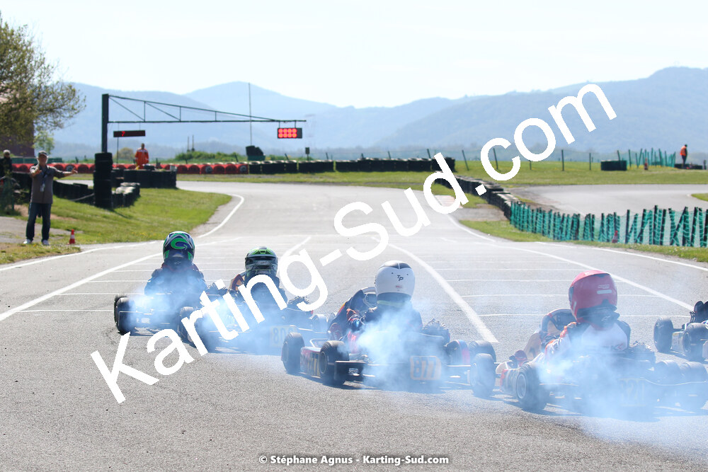 30/04 & 01/05/2022 : 4ème manche du Championnat du Sud 2022 au circuit Karting Plus de Belmont sur Rance (photos Stéphane Agnus) 2022 — karting