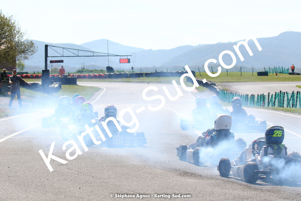 30/04 & 01/05/2022 : 4ème manche du Championnat du Sud 2022 au circuit Karting Plus de Belmont sur Rance (photos Stéphane Agnus) 2022 — karting