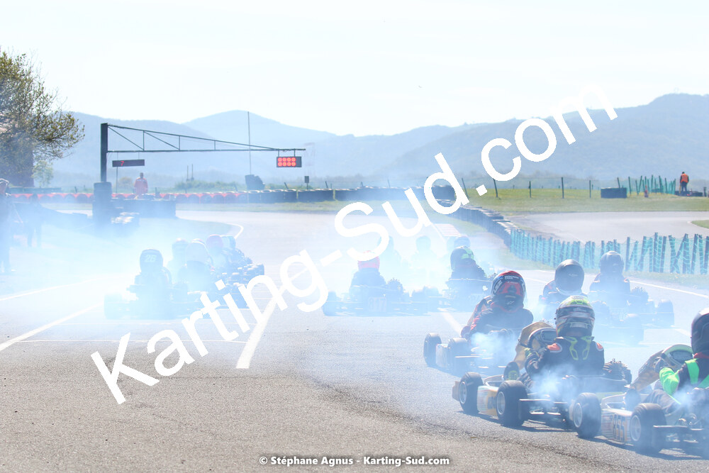 30/04 & 01/05/2022 : 4ème manche du Championnat du Sud 2022 au circuit Karting Plus de Belmont sur Rance (photos Stéphane Agnus) 2022 — karting