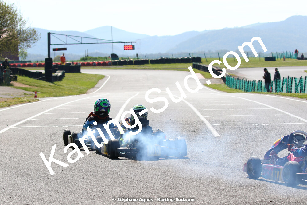 30/04 & 01/05/2022 : 4ème manche du Championnat du Sud 2022 au circuit Karting Plus de Belmont sur Rance (photos Stéphane Agnus) 2022 — karting
