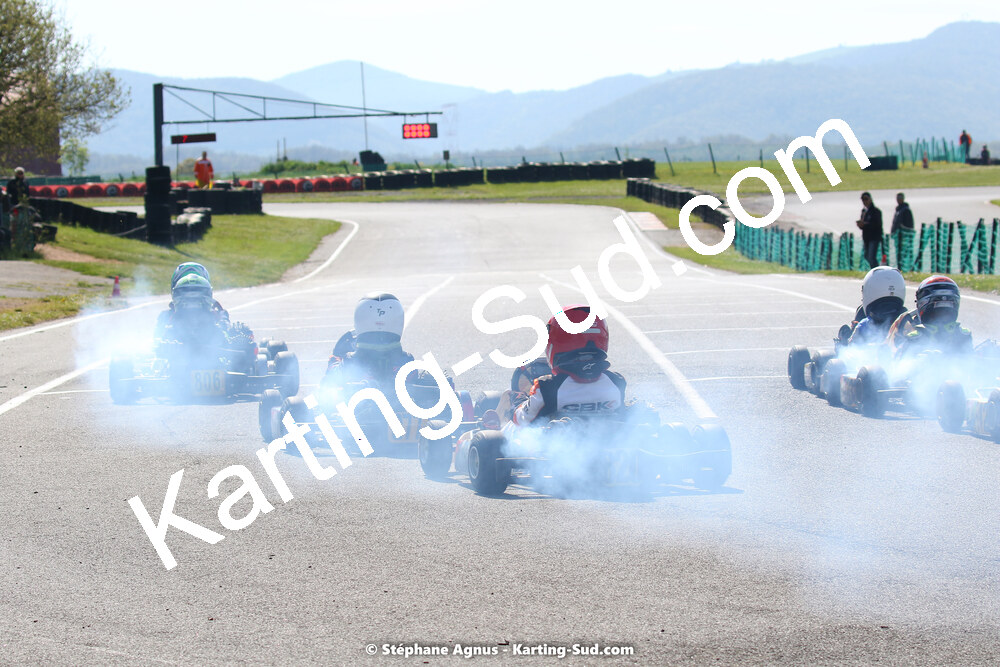 30/04 & 01/05/2022 : 4ème manche du Championnat du Sud 2022 au circuit Karting Plus de Belmont sur Rance (photos Stéphane Agnus) 2022 — karting