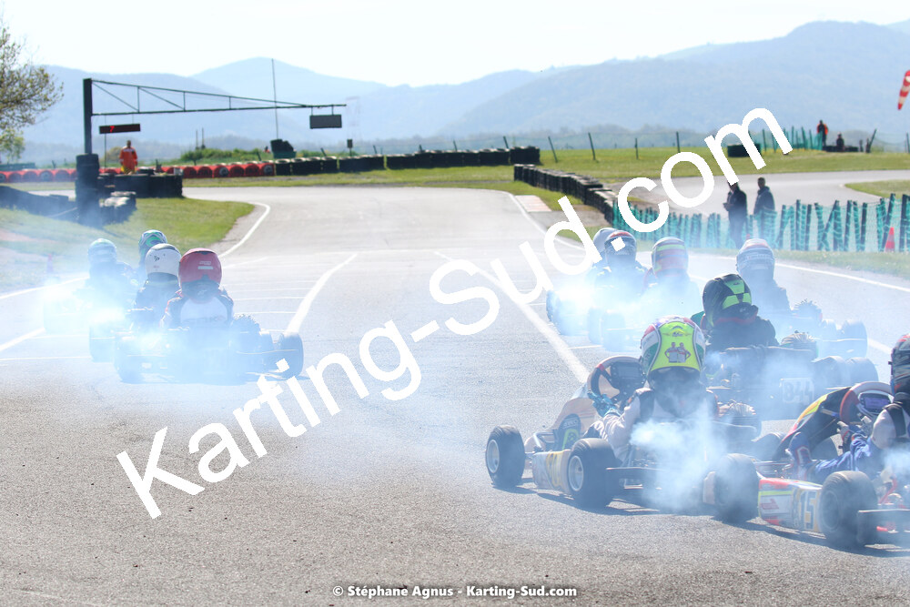 30/04 & 01/05/2022 : 4ème manche du Championnat du Sud 2022 au circuit Karting Plus de Belmont sur Rance (photos Stéphane Agnus) 2022 — karting