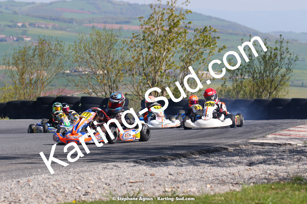 30/04 & 01/05/2022 : 4ème manche du Championnat du Sud 2022 au circuit Karting Plus de Belmont sur Rance (photos Stéphane Agnus) 2022 — karting