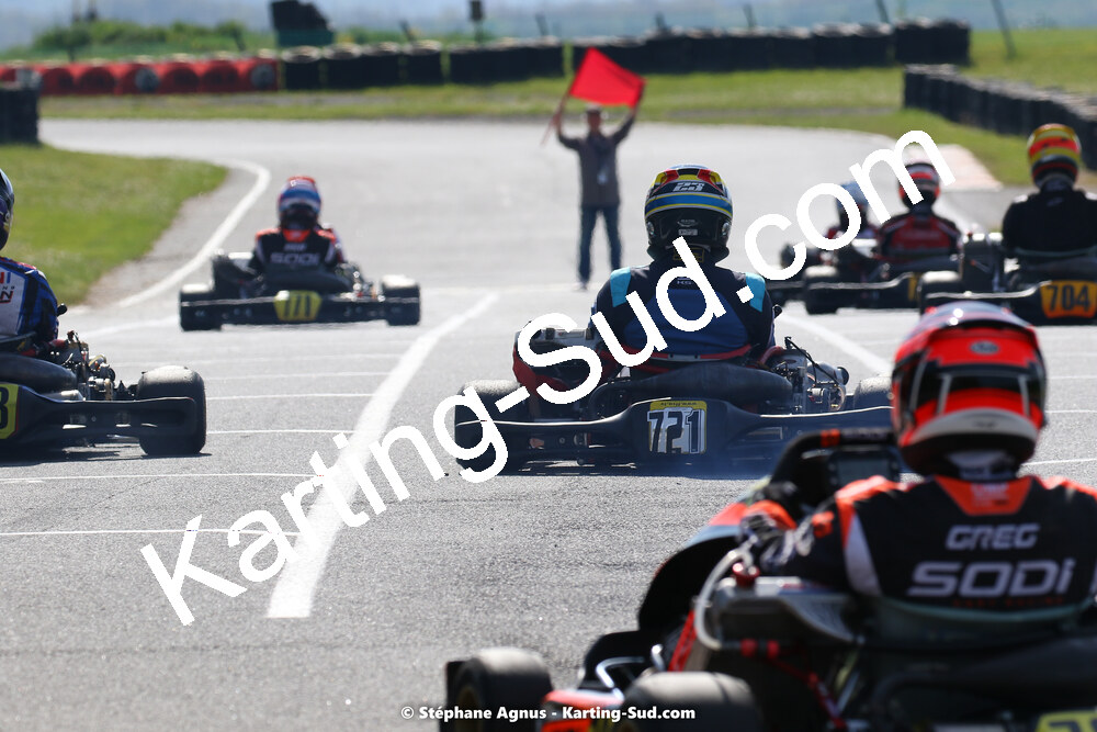 30/04 & 01/05/2022 : 4ème manche du Championnat du Sud 2022 au circuit Karting Plus de Belmont sur Rance (photos Stéphane Agnus) 2022 — karting