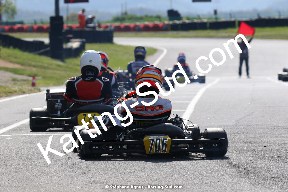 30/04 & 01/05/2022 : 4ème manche du Championnat du Sud 2022 au circuit Karting Plus de Belmont sur Rance (photos Stéphane Agnus) 2022 — karting