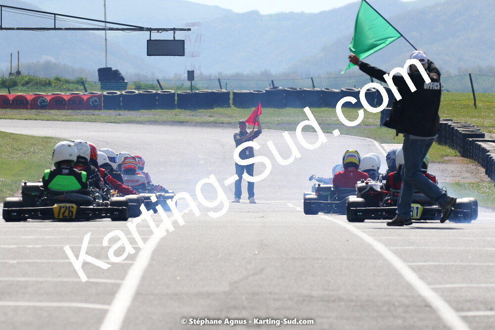 30/04 & 01/05/2022 : 4ème manche du Championnat du Sud 2022 au circuit Karting Plus de Belmont sur Rance (photos Stéphane Agnus) 2022 — karting