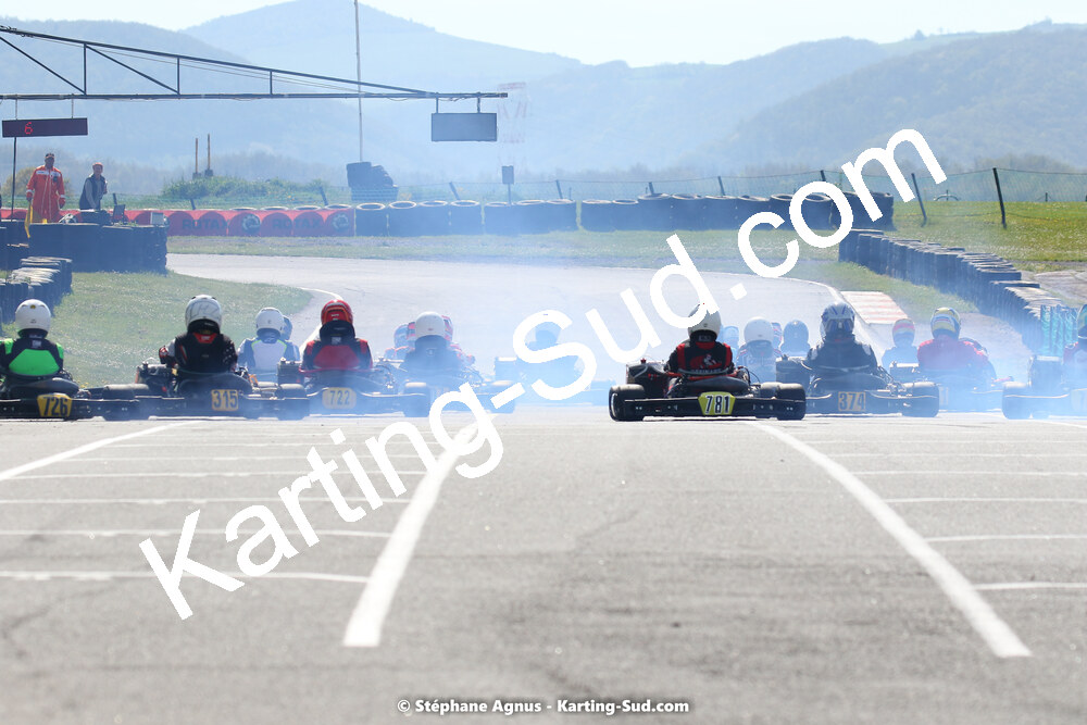 30/04 & 01/05/2022 : 4ème manche du Championnat du Sud 2022 au circuit Karting Plus de Belmont sur Rance (photos Stéphane Agnus) 2022 — karting