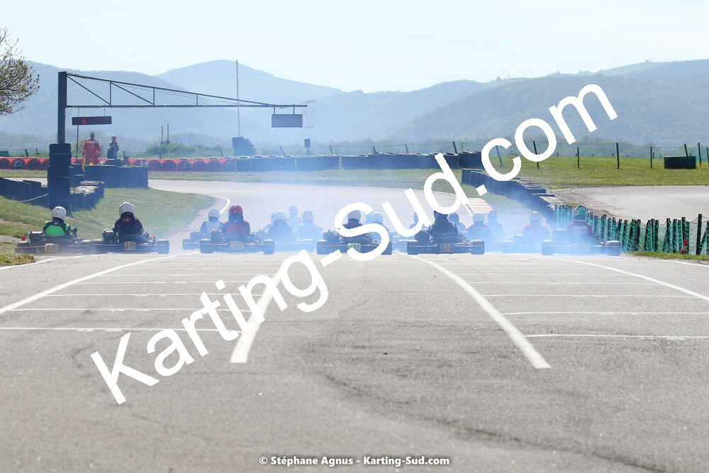 30/04 & 01/05/2022 : 4ème manche du Championnat du Sud 2022 au circuit Karting Plus de Belmont sur Rance (photos Stéphane Agnus) 2022 — karting
