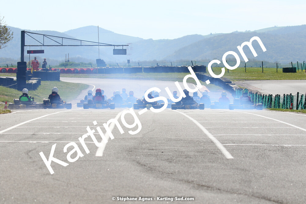 30/04 & 01/05/2022 : 4ème manche du Championnat du Sud 2022 au circuit Karting Plus de Belmont sur Rance (photos Stéphane Agnus) 2022 — karting