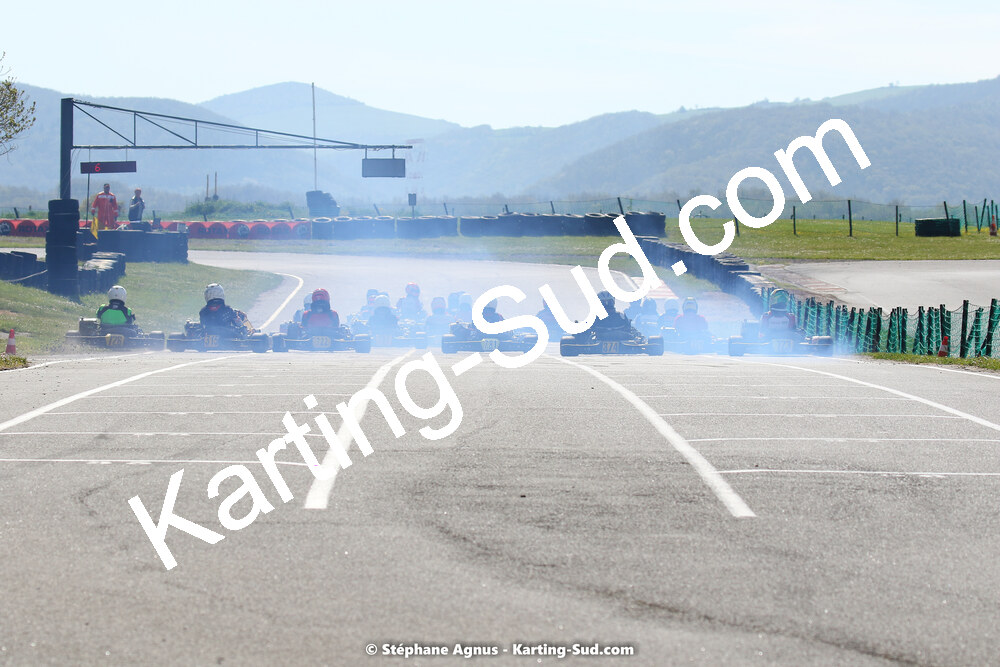 30/04 & 01/05/2022 : 4ème manche du Championnat du Sud 2022 au circuit Karting Plus de Belmont sur Rance (photos Stéphane Agnus) 2022 — karting